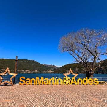 Cartel San Mart&iacute;n de los Andes