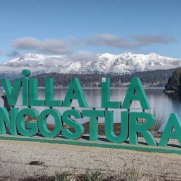 Cartel Villa la Angostura