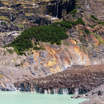 Ventisquero Negro en Cerro Tronador