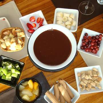 Fondue chocolate