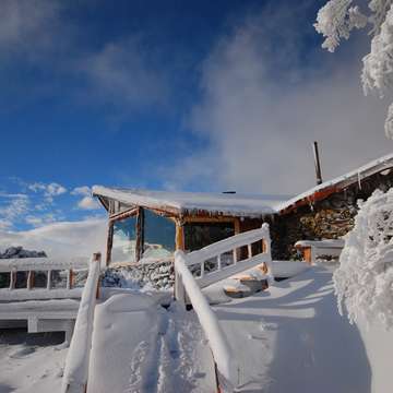 Refugio nevado