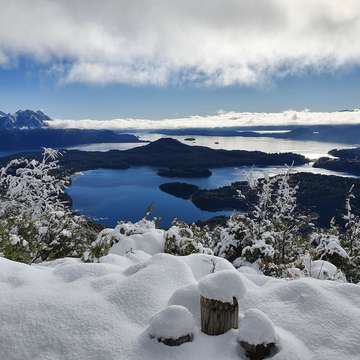 Roca Negra - invierno - bariloche