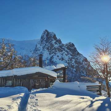 Roca Negra - invierno - bariloche