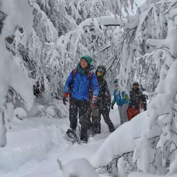 Caminata con raquetas Cerro Lopez