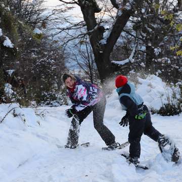 Guerra de nieve!