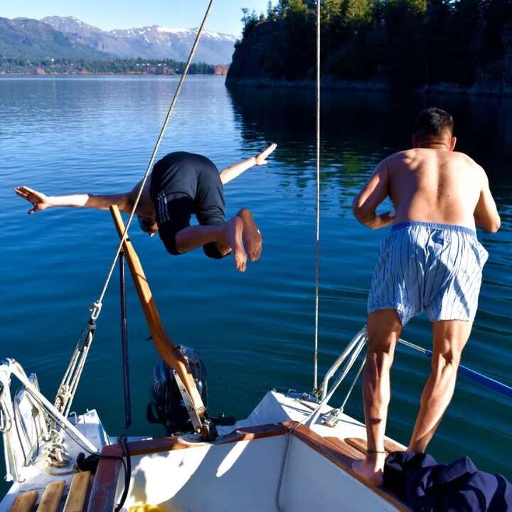 Navegaci&oacute;n a vela Nahuel Huapi