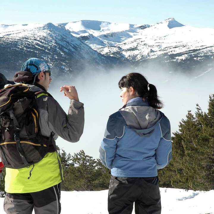 Caminata con raquetas